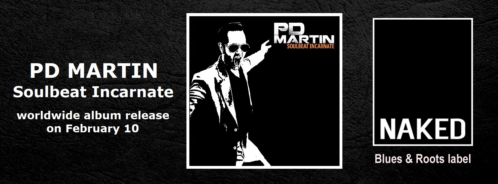 PD Martin – album banner